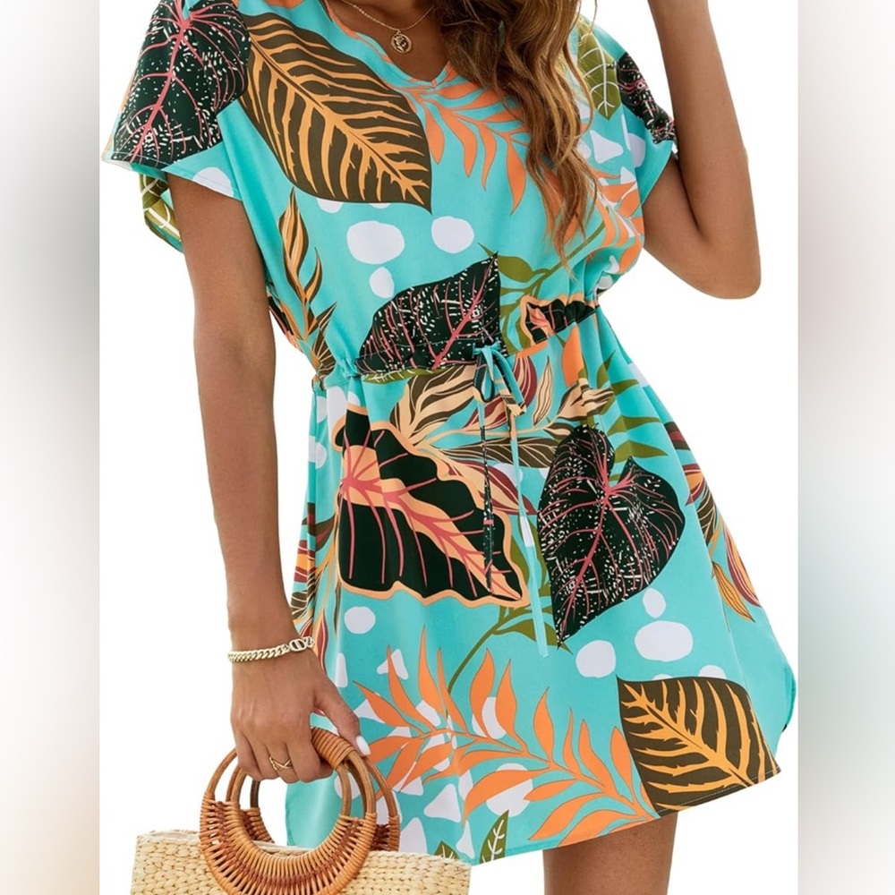 🏝️Bluetime Beach 🏖️ Coverup Summer Dress